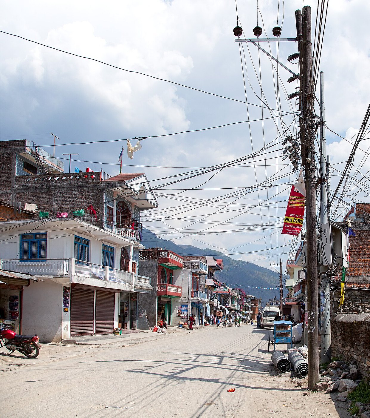 Besisahar on the Annapurna Circuit
