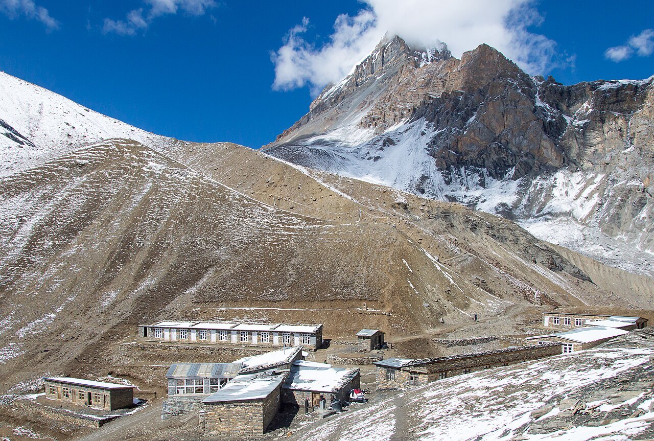 Thorong High Camp on the Annapurna Circuit