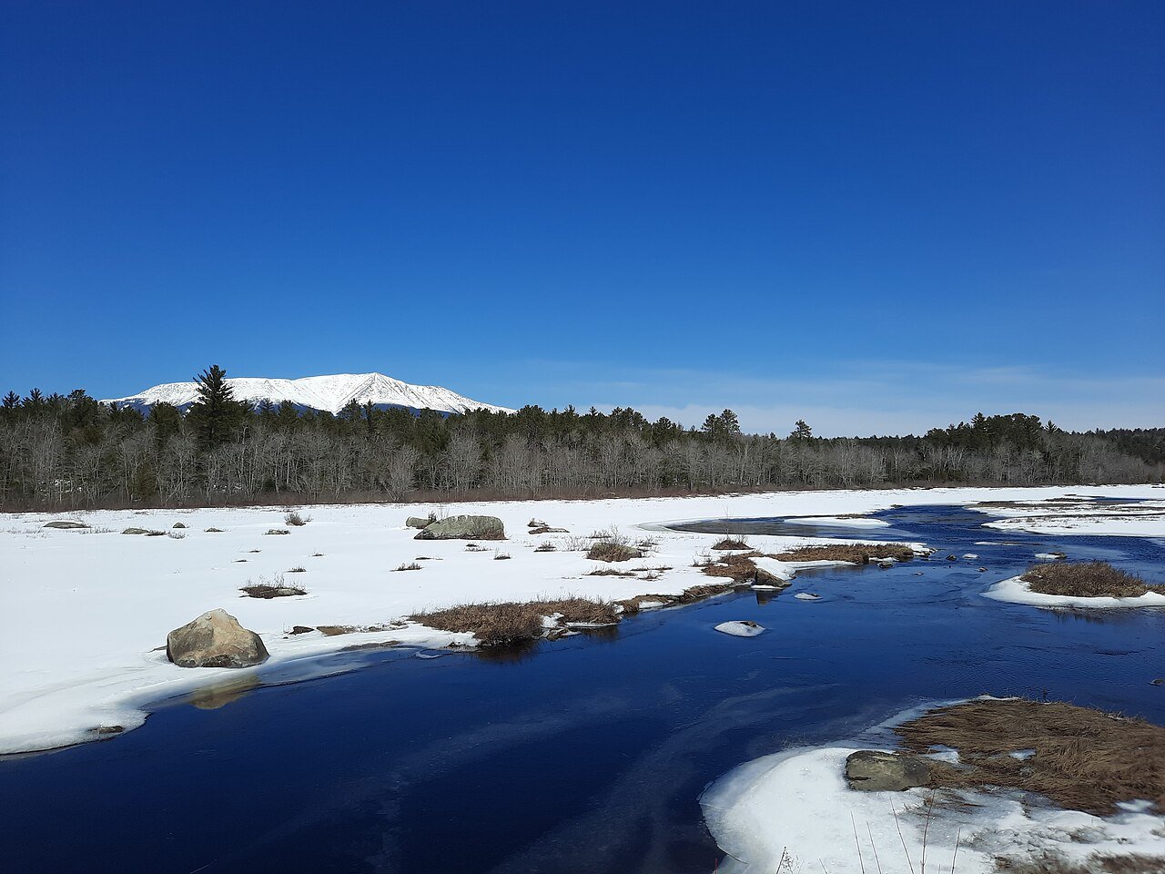 Mount Katahdin on the Appalachian Trail