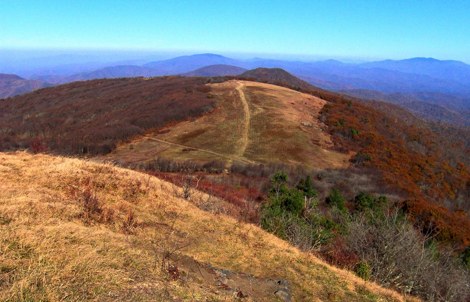 Big Bald on the Appalachian Trail