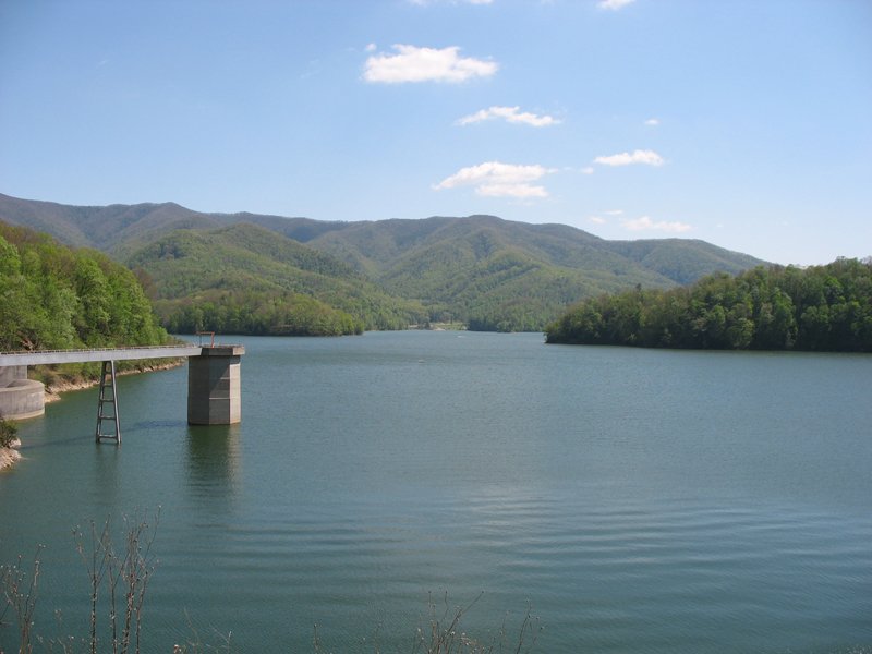 Watauga Lake on the Appalachian Trail