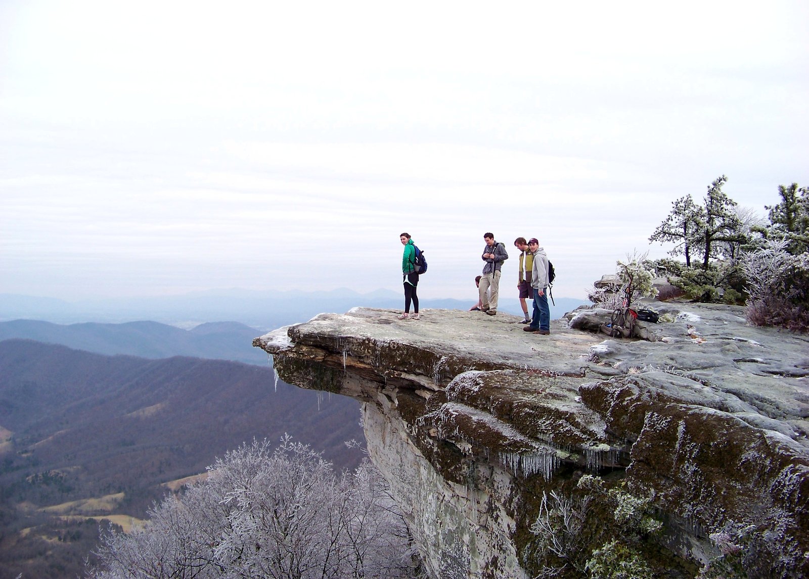 McAfee Knob on the Appalachian Trail