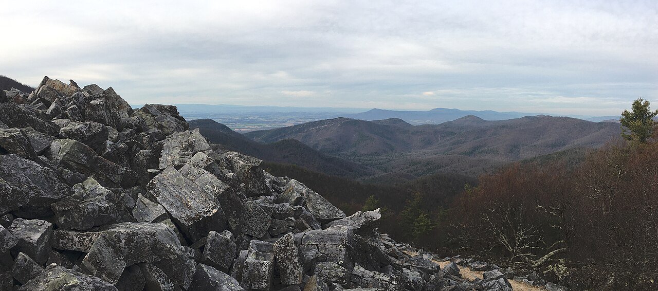 Blackrock Summit on the Appalachian Trail