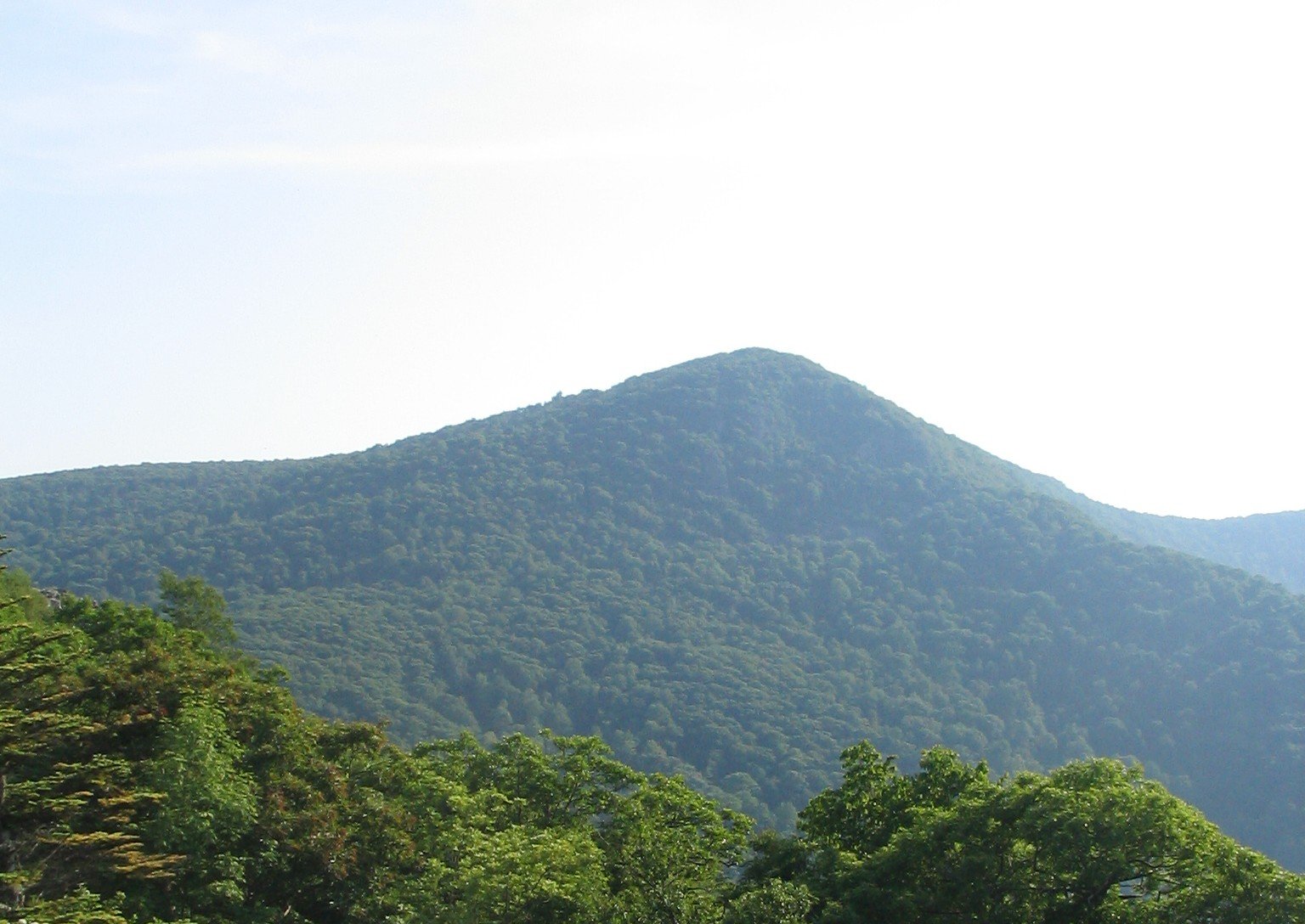 Hawksbill Mountain on the Appalachian Trail
