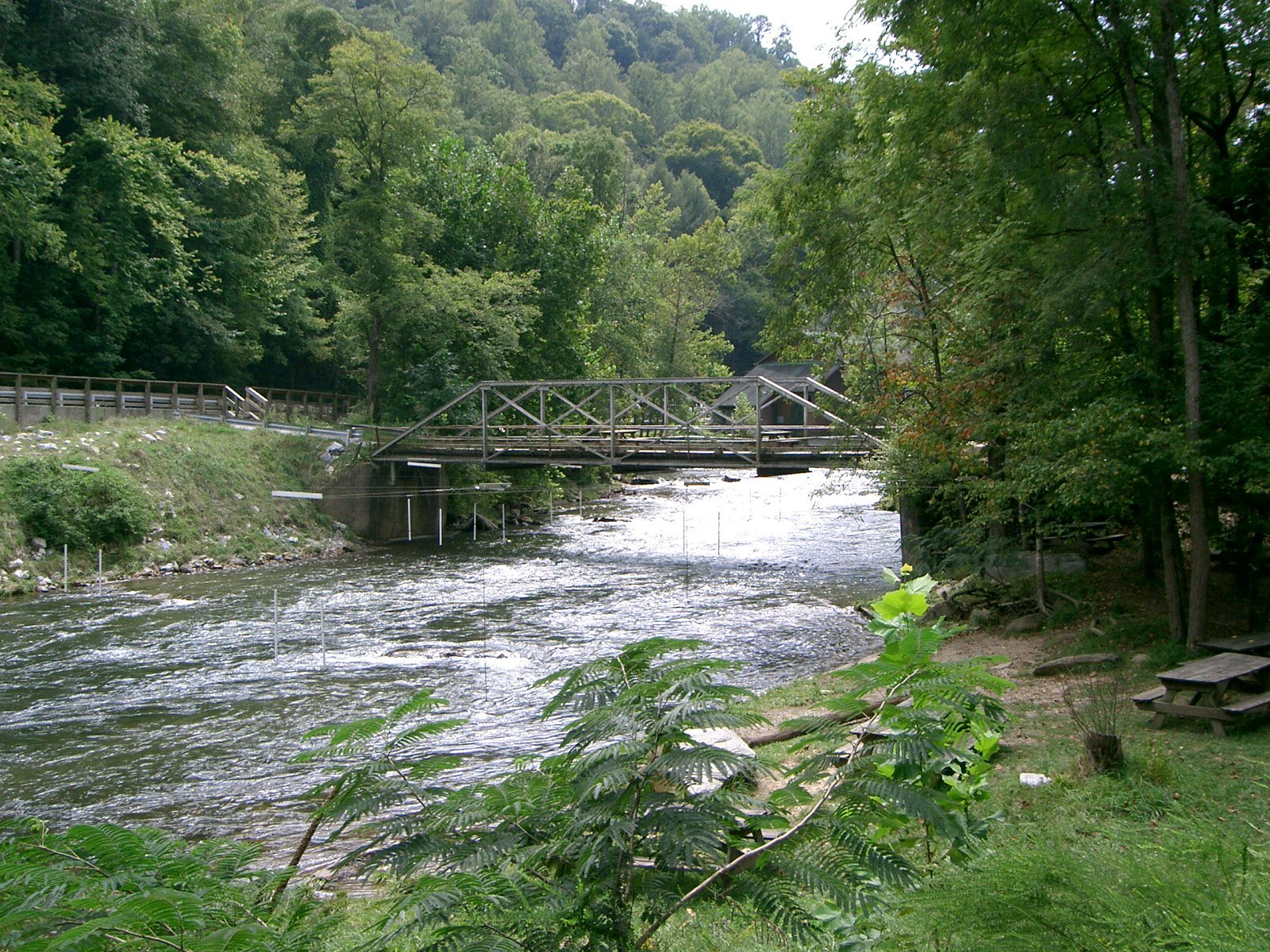 Nantahala River at Wesser on the Appalachian Trail