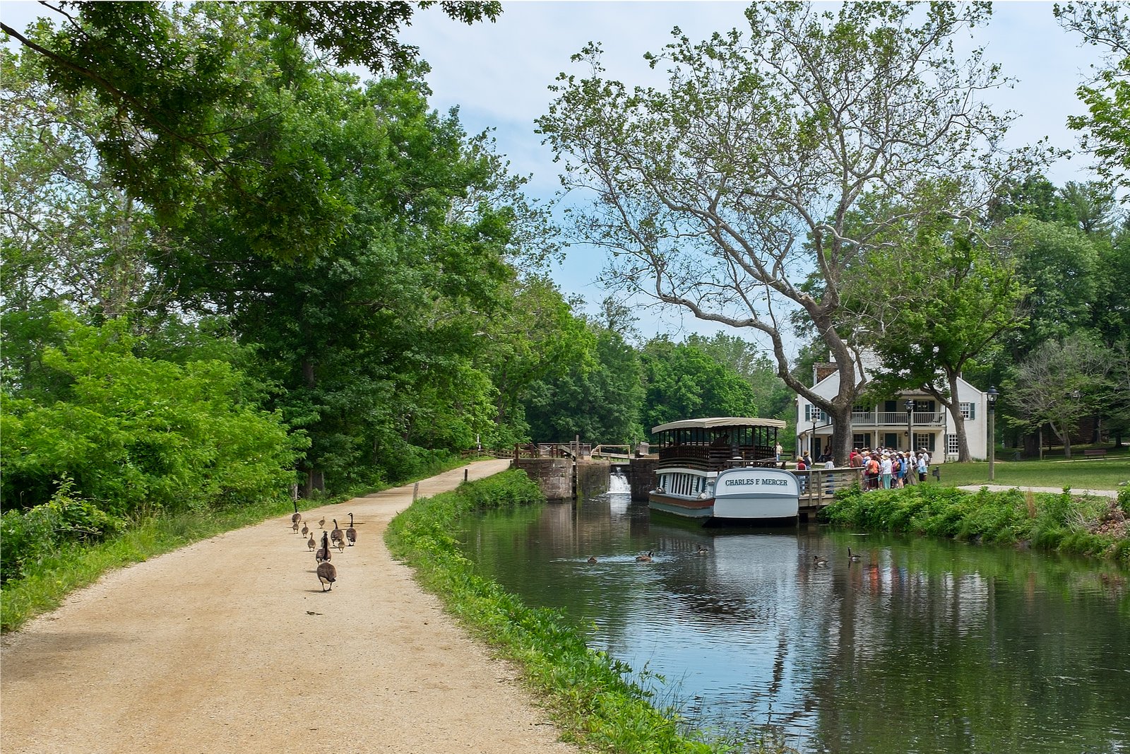 C&O Canal Towpath on the Appalachian Trail