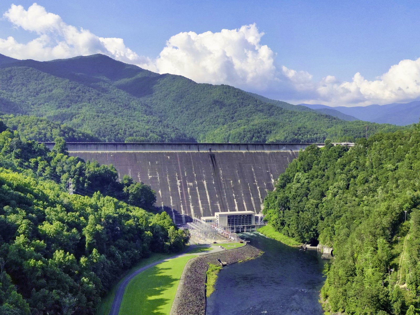 Fontana Dam on the Appalachian Trail