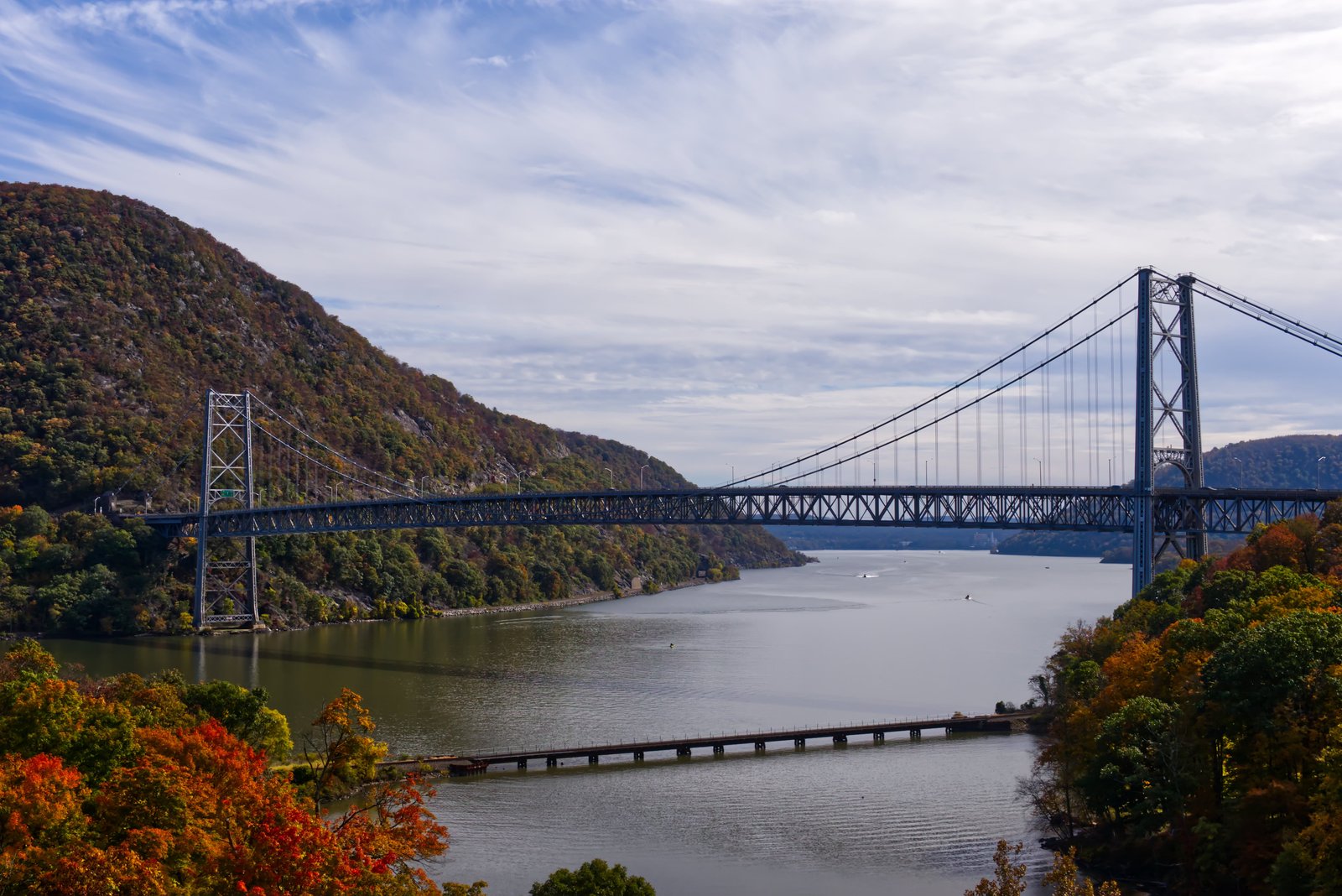 Bear Mountain Bridge on the Appalachian Trail