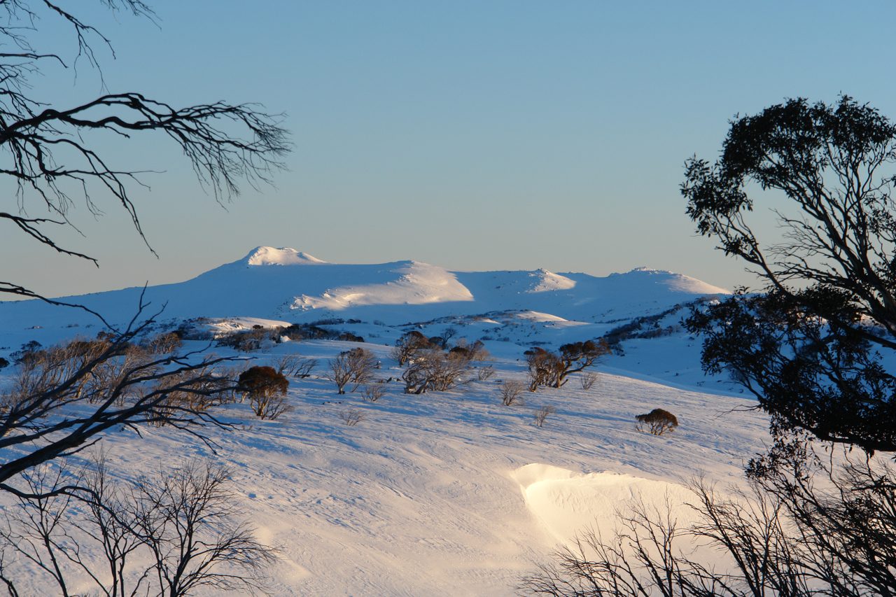 Mount Jagungal on the Australian Alps Walking Track