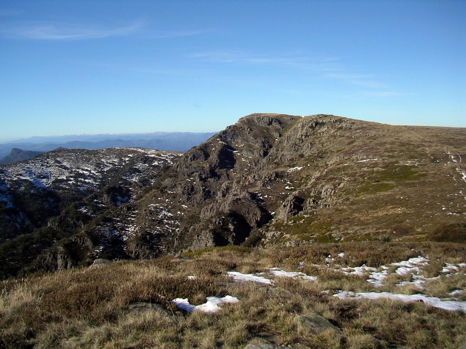Mount Howitt on the Australian Alps Walking Track