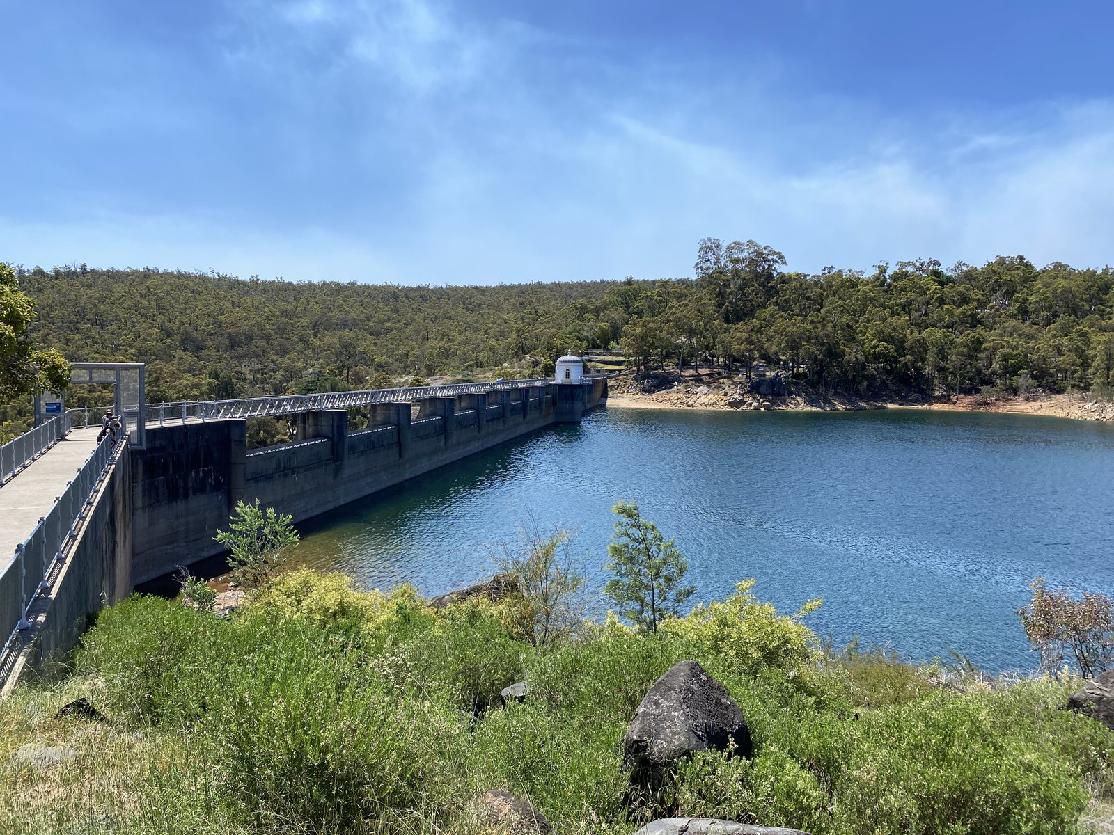 Mundaring Weir on the Bibbulmun Track