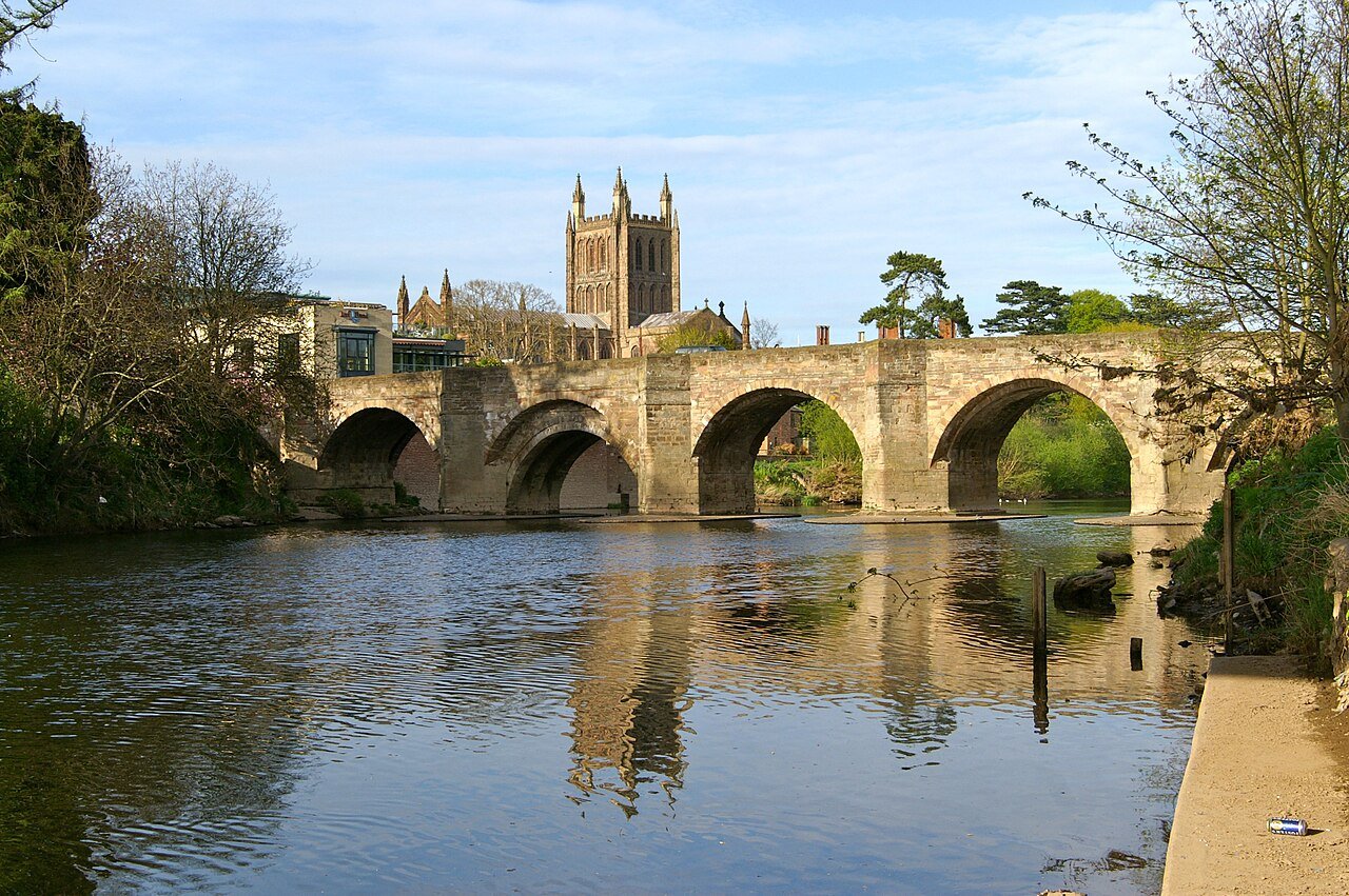 Hereford & the Wye on the Length of Britain