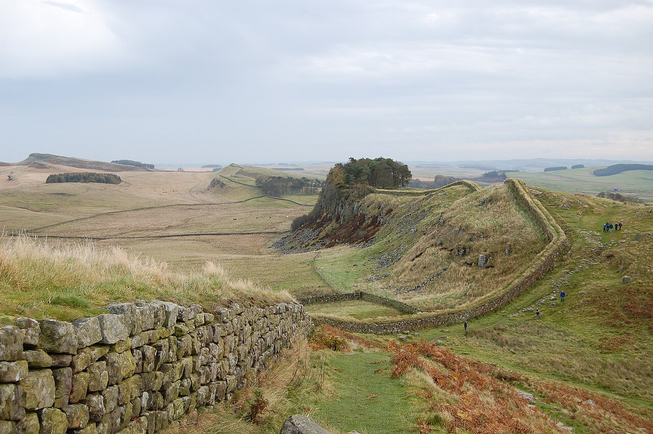 Hadrian's Wall on the Length of Britain