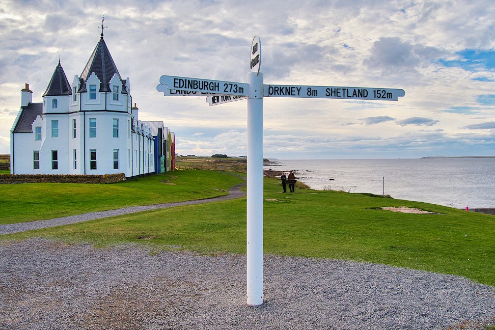 John o' Groats on the Length of Britain