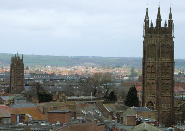 Taunton, Somerset on the Length of Britain