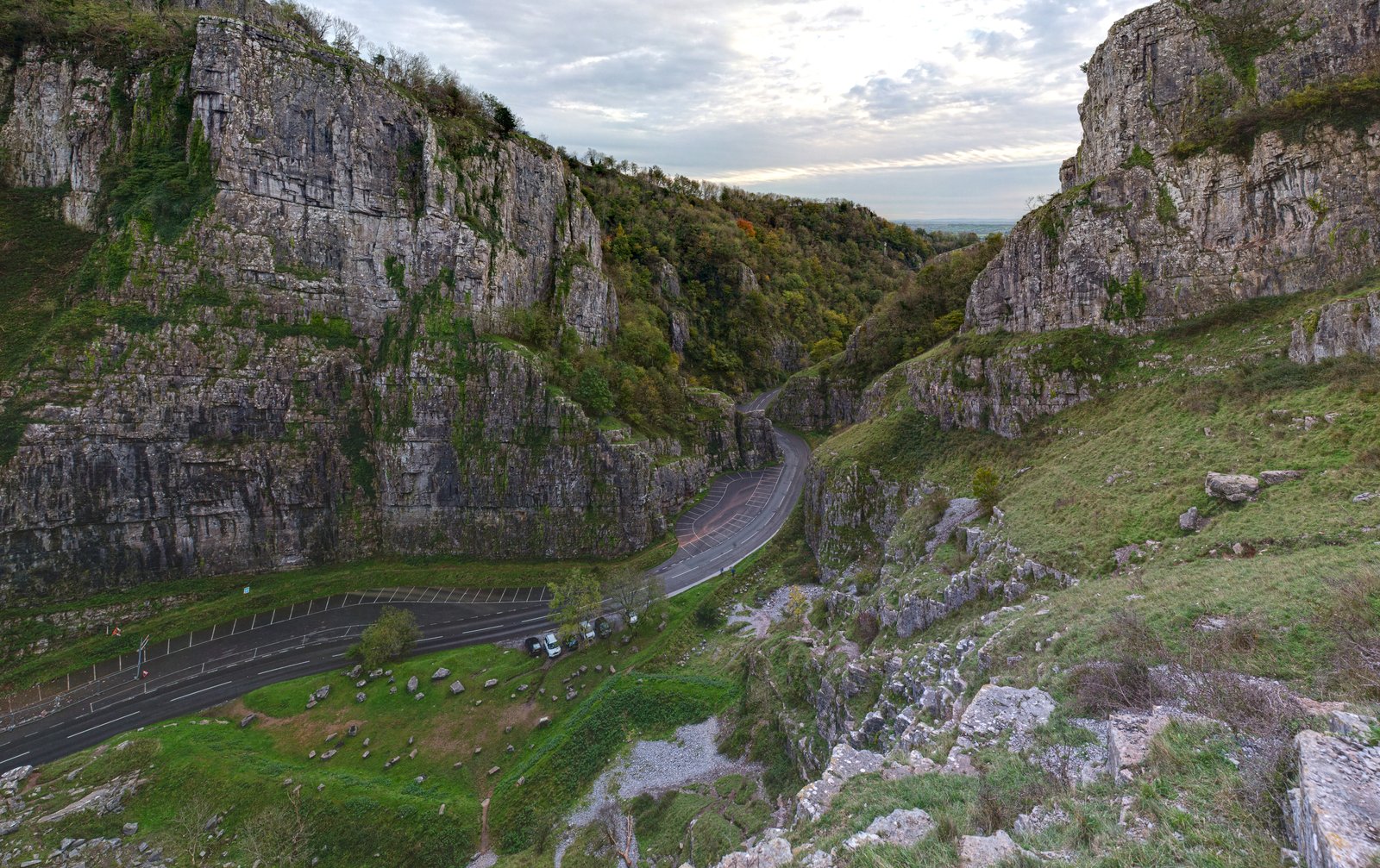 Cheddar Gorge on the Length of Britain