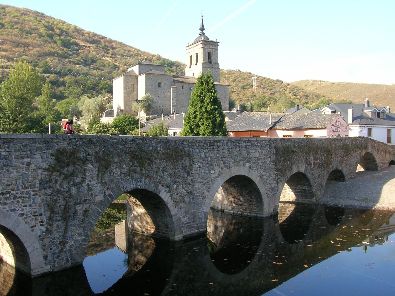 Molinaseca on the Camino de Santiago