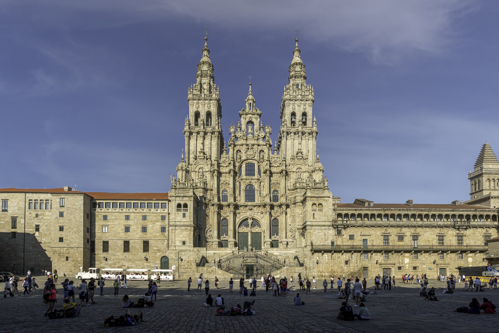 Santiago de Compostela on the Camino de Santiago