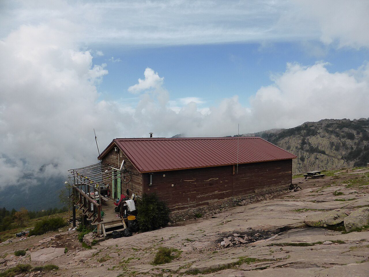 Refuge d'Ortu di u Piobbu on GR20