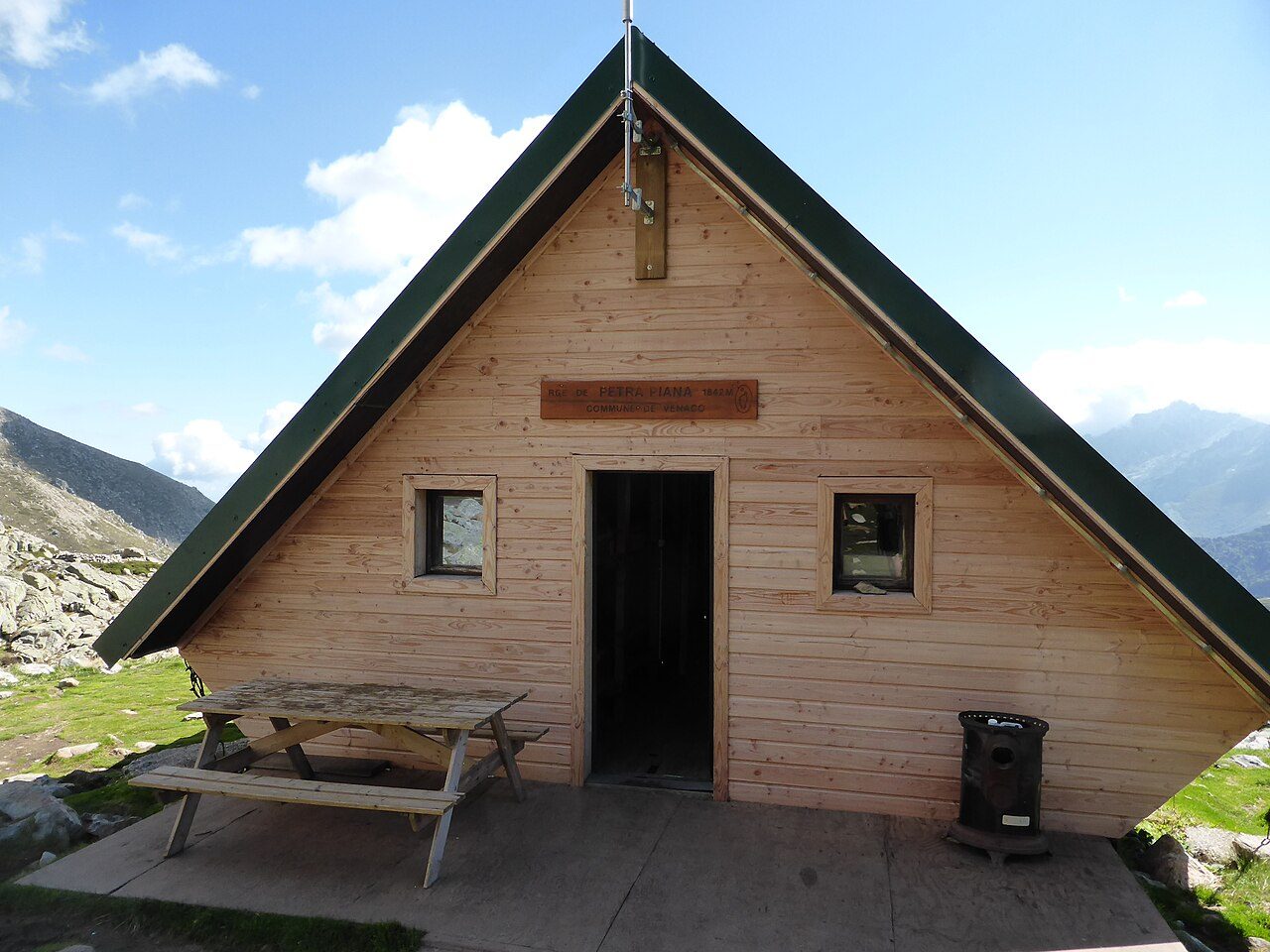 Refuge de Petra Piana on GR20