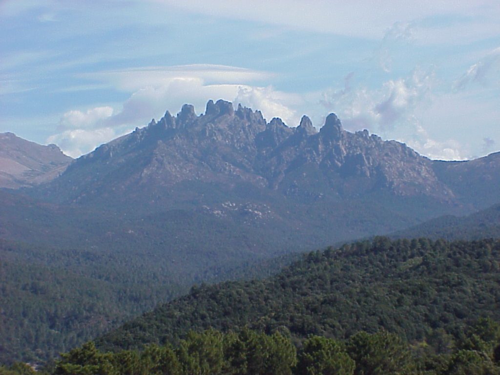 Aiguilles de Bavella on GR20