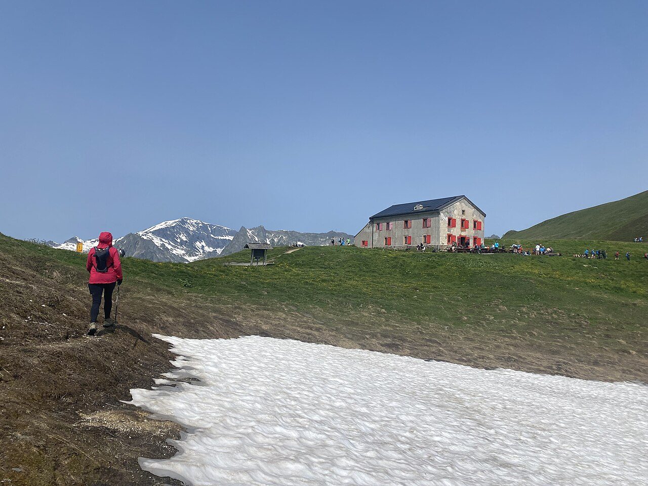 Col de Balme on the Walker's Haute Route