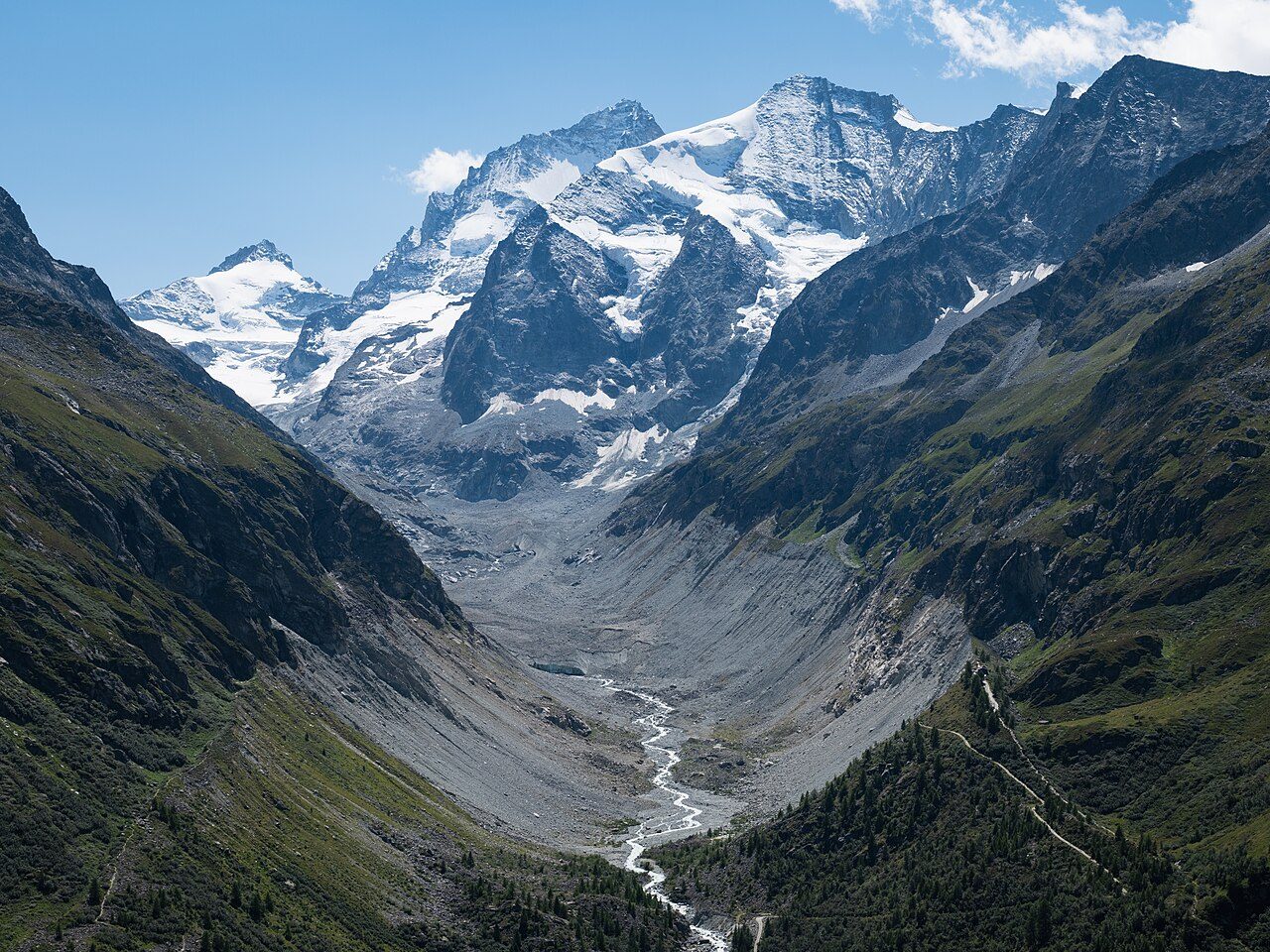 Zinal on the Walker's Haute Route