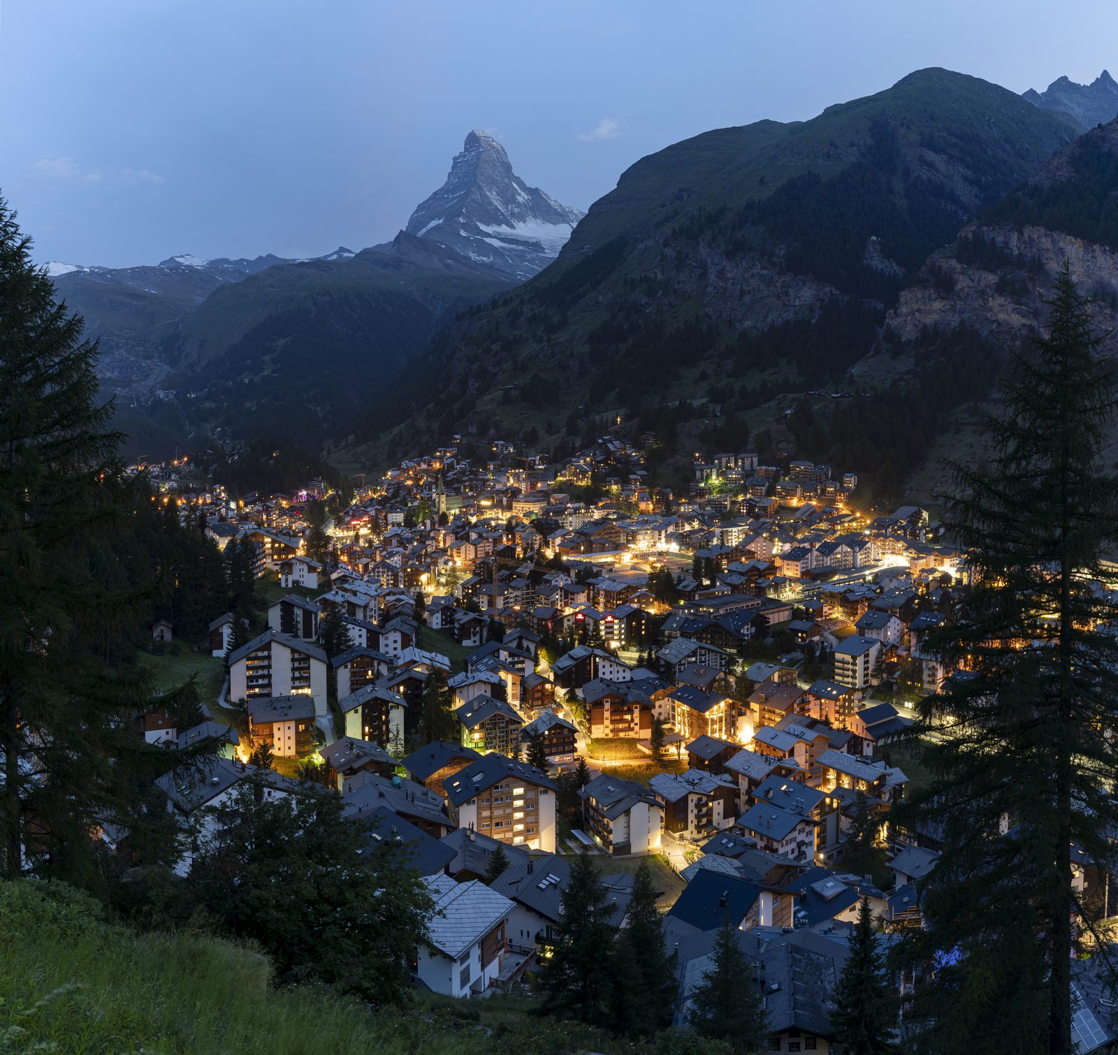 Zermatt on the Walker's Haute Route