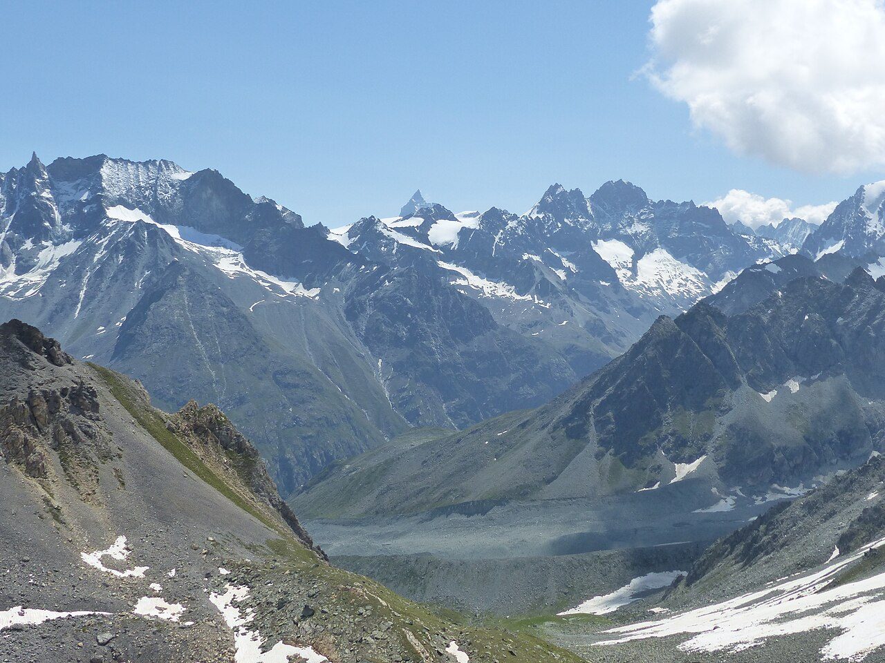 Col de Riedmatten on the Walker's Haute Route