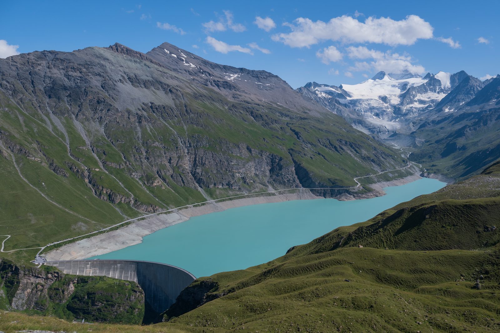 Lac de Moiry on the Walker's Haute Route
