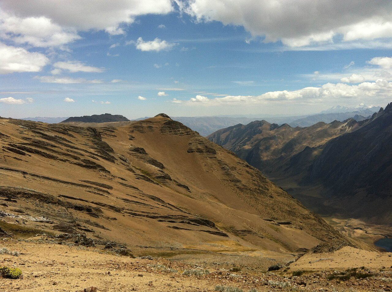 Yaucha Pass on the Cordillera Huayhuash Circuit