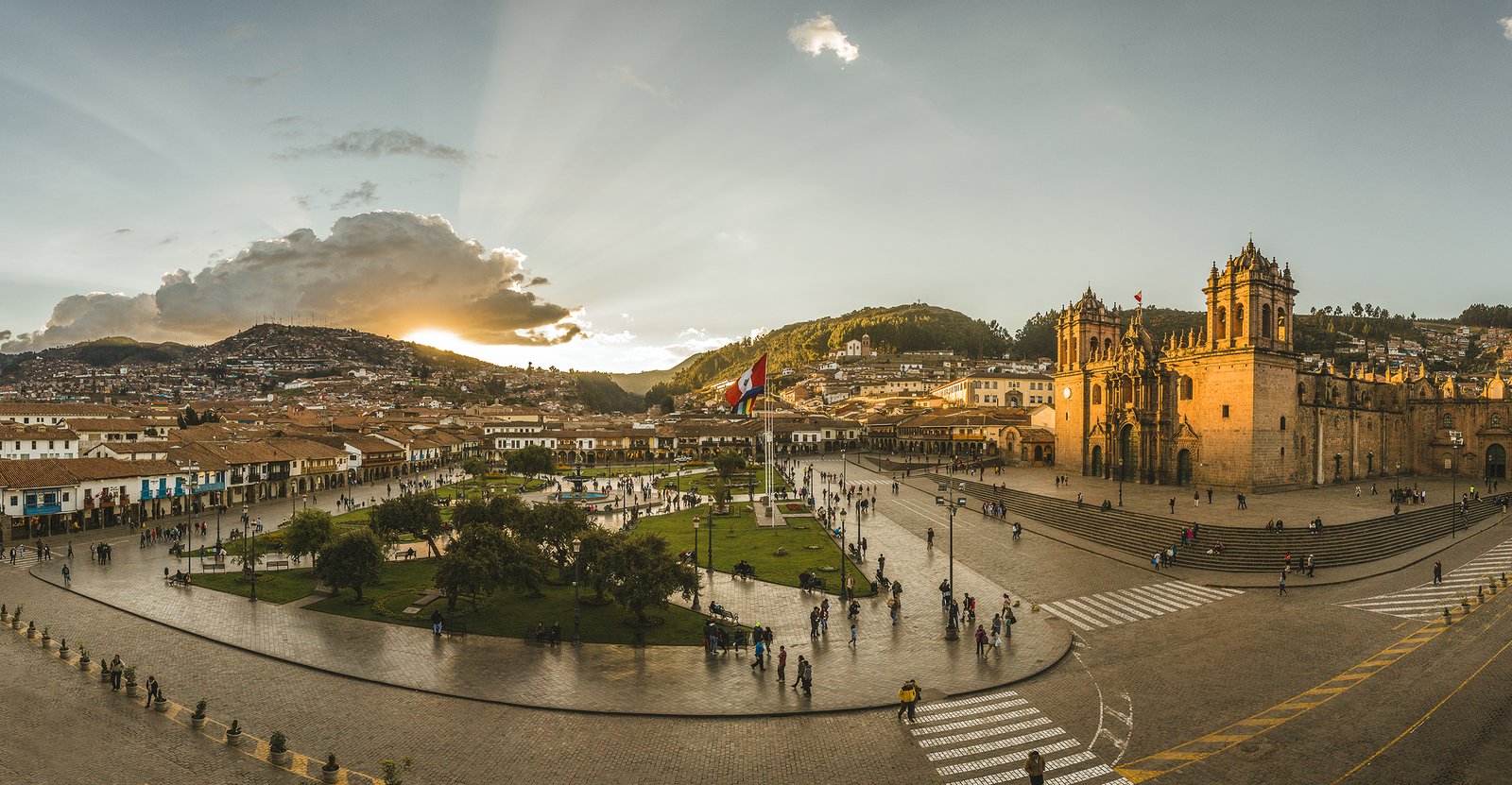 Plaza de Armas, Cusco on the Inca Road