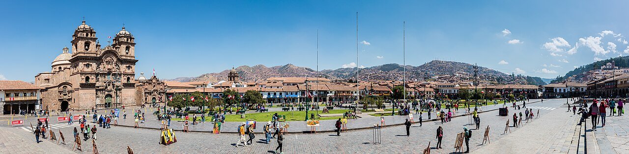 Cusco, Plaza de Armas on the Inca Road