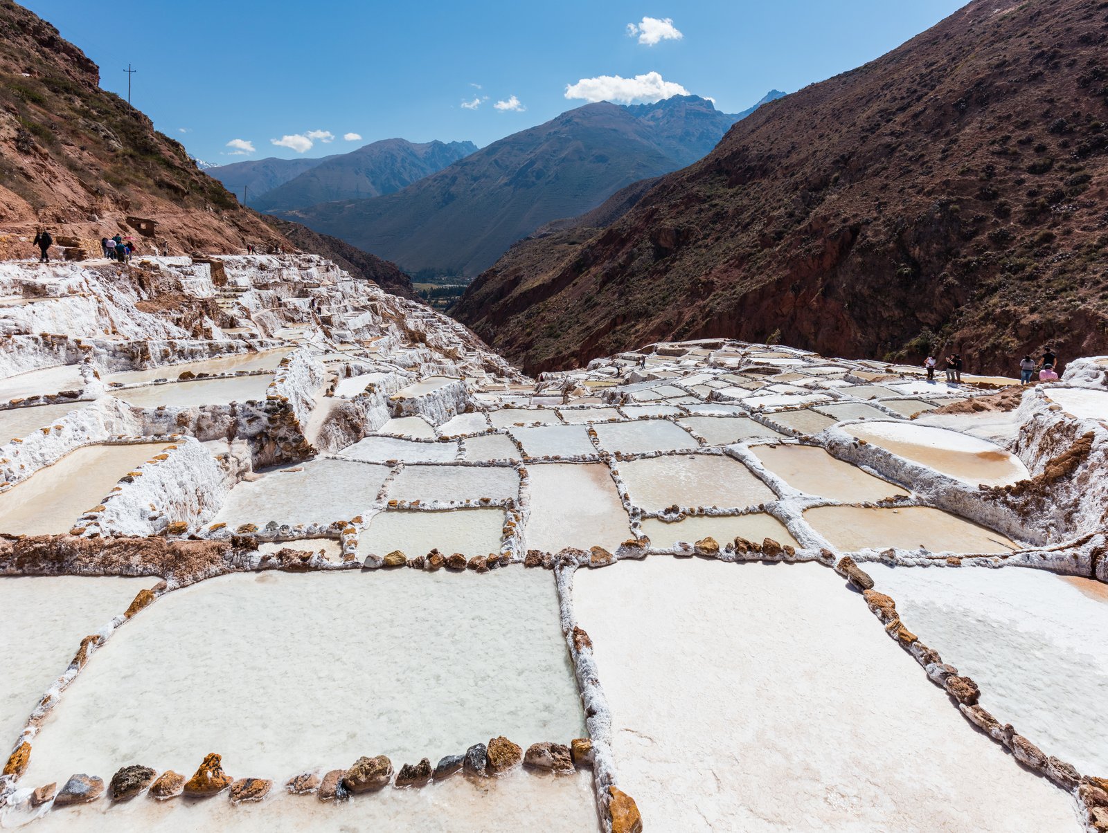 Salt Pans of Maras on the Inca Road