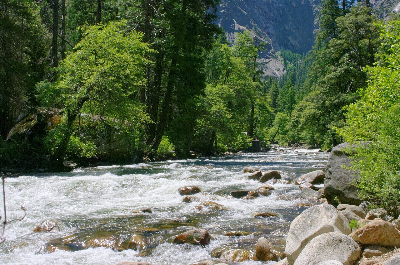 Happy Isles on the John Muir Trail