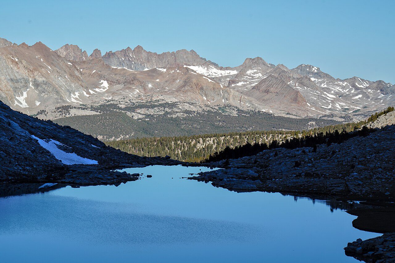 Guitar Lake on the John Muir Trail
