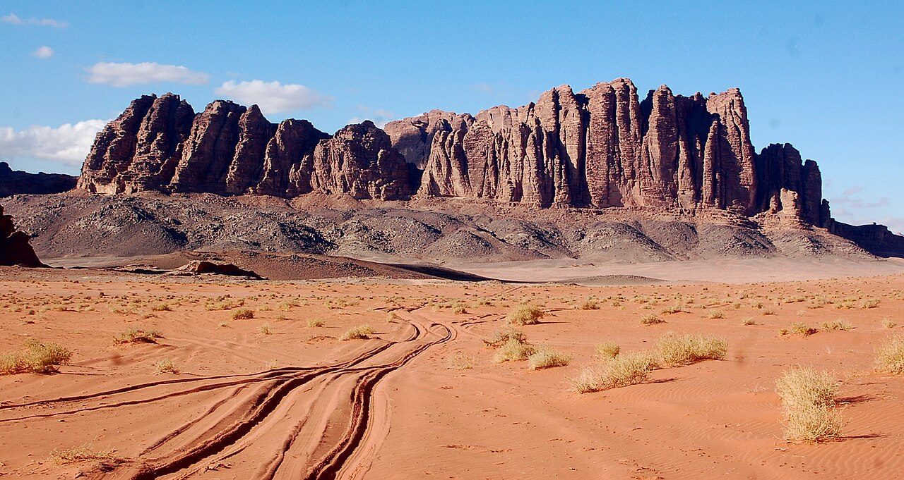 Jebel Rum on the Jordan Trail