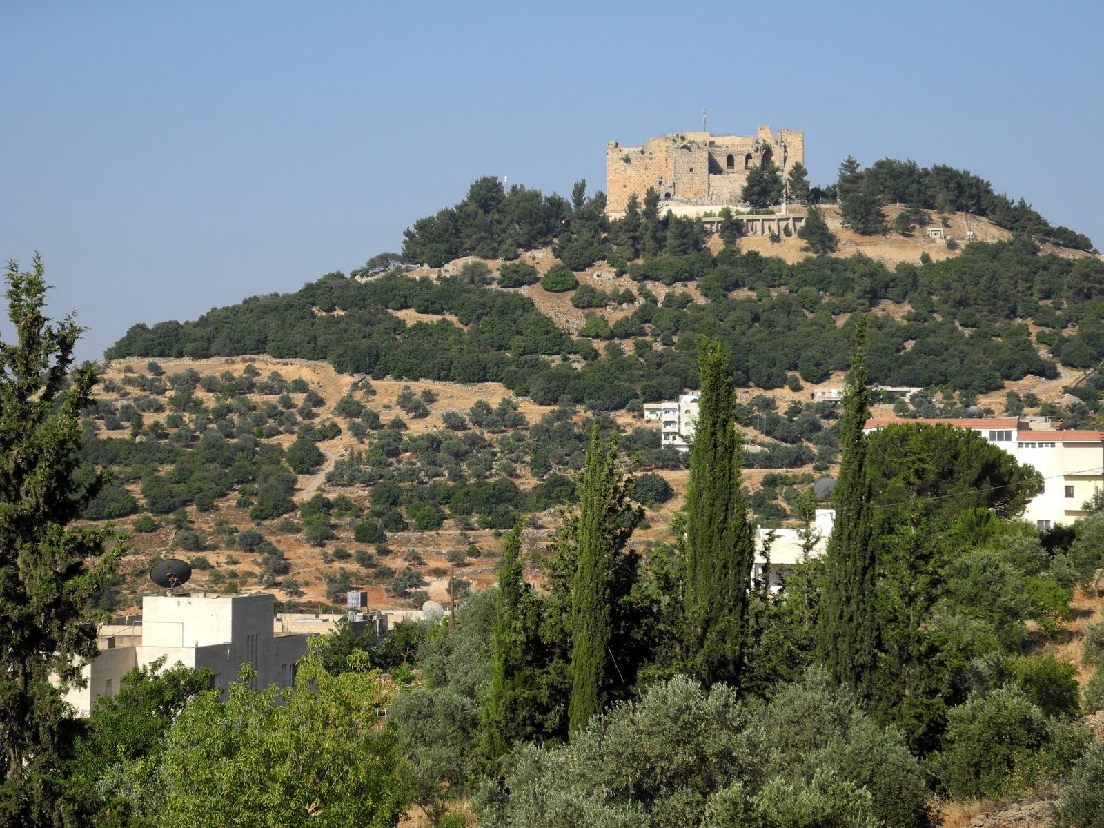 Ajloun Castle on the Jordan Trail