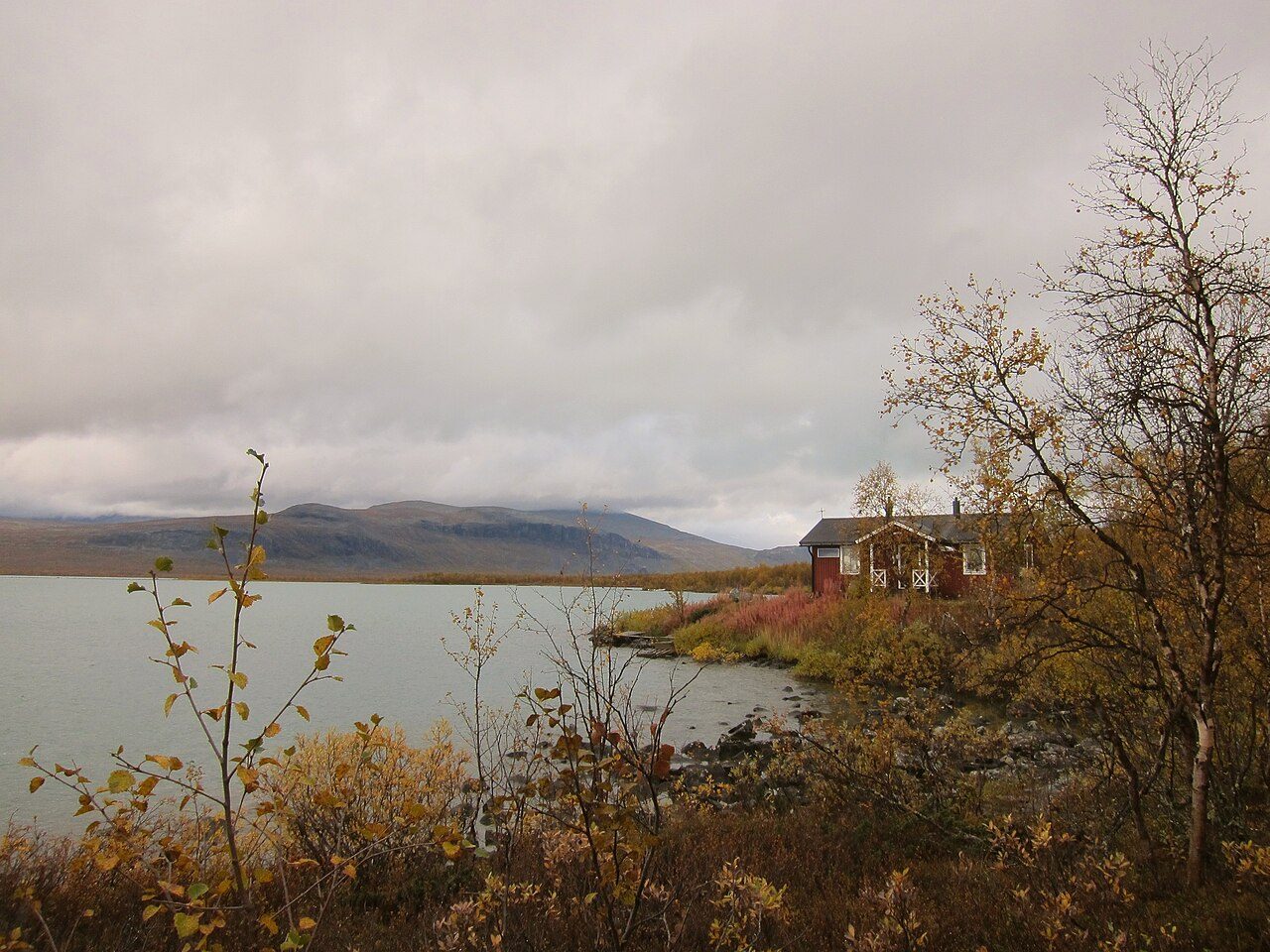 Sitojaure on Kungsleden (The King's Trail)