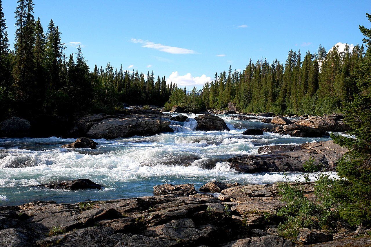 Kvikkjokk on Kungsleden (The King's Trail)