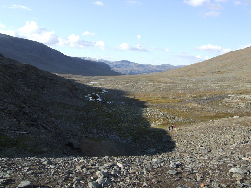 Tjäktja Pass on Kungsleden (The King's Trail)