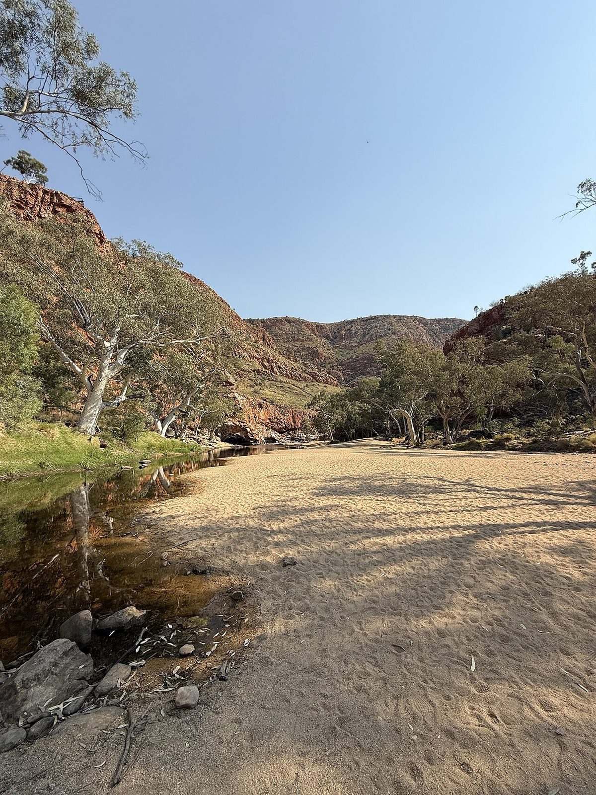 Ormiston Gorge on the Larapinta Trail