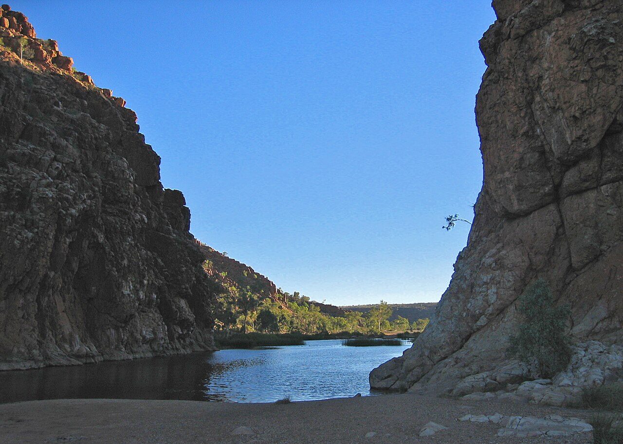 Glen Helen on the Larapinta Trail