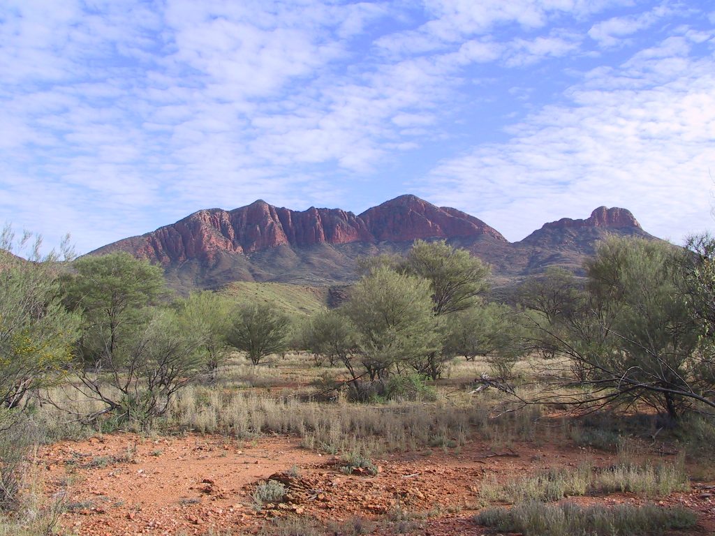 Mount Sonder (Rwetyepme) on the Larapinta Trail
