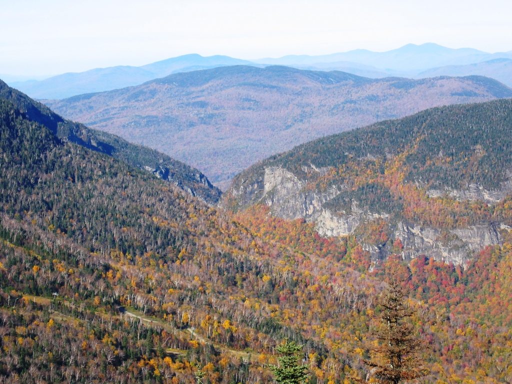 Smugglers' Notch on The Long Trail