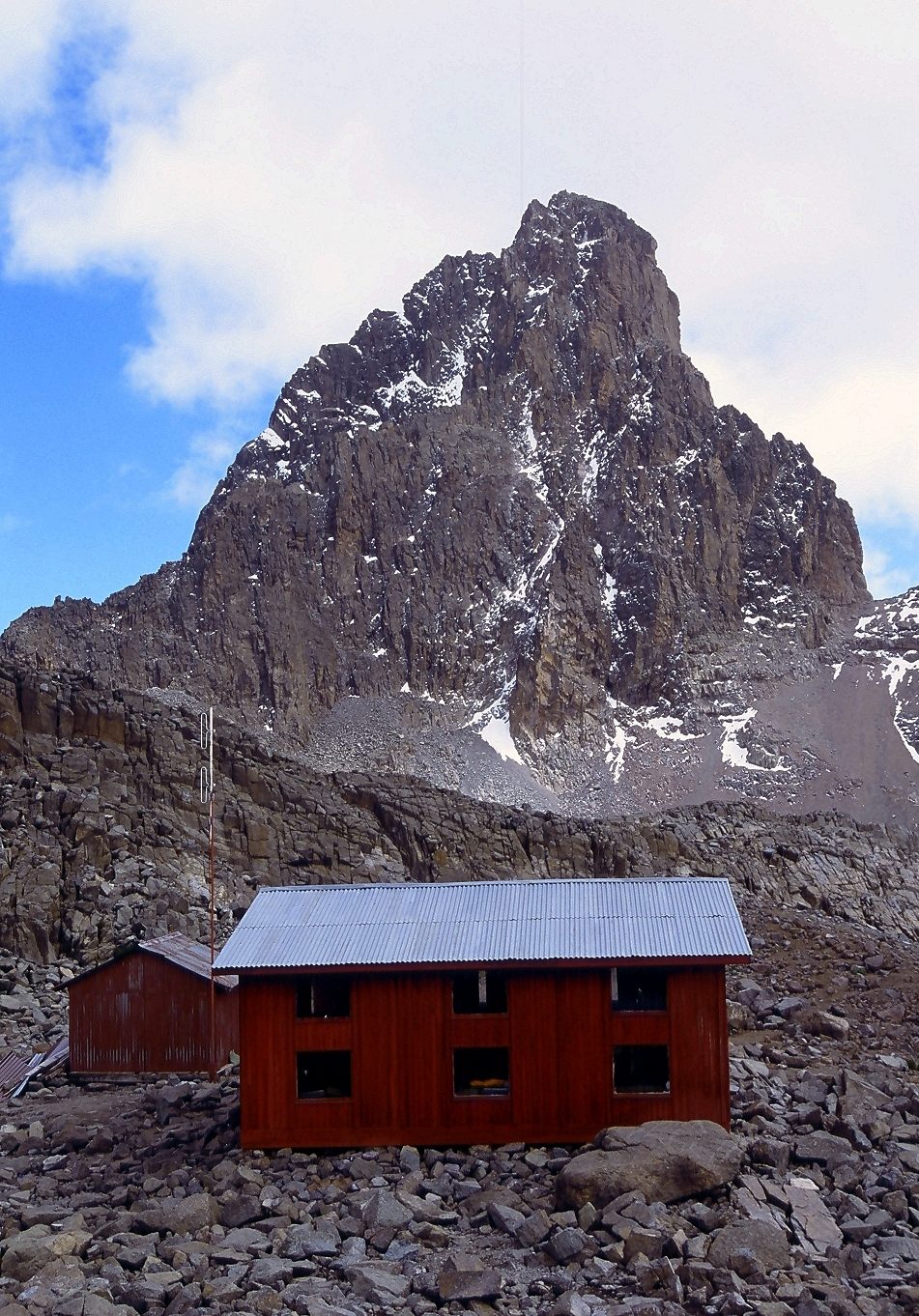 Austrian Hut on Mount Kenya (Chogoria Route)