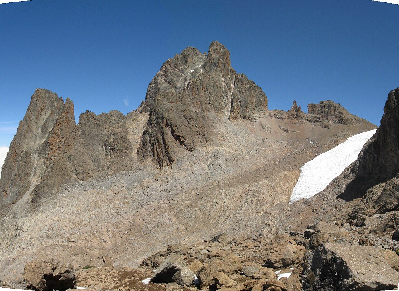 Point Lenana on Mount Kenya (Chogoria Route)