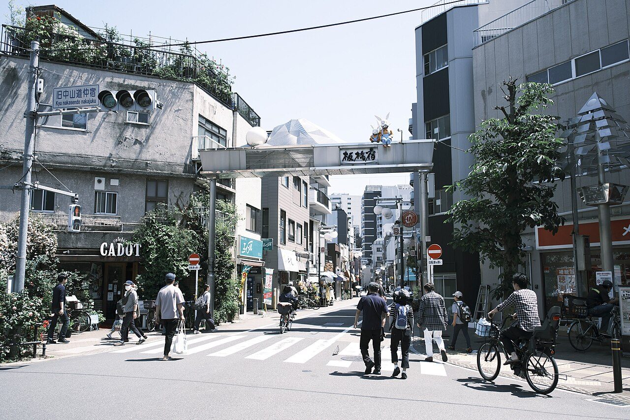 Itabashi-juku on the Nakasendo Way