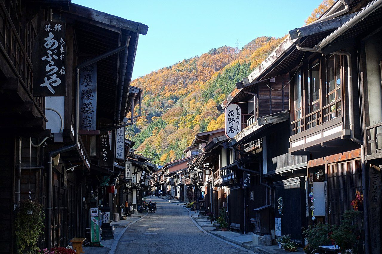 Narai-juku on the Nakasendo Way
