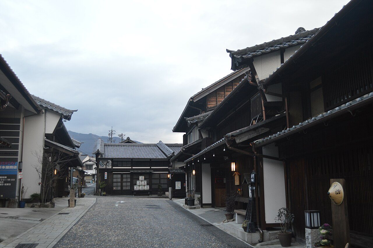 Nakatsugawa-juku on the Nakasendo Way